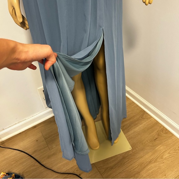 LULUS Light Blue Formal Dress Size XL - Picture 7 of 7